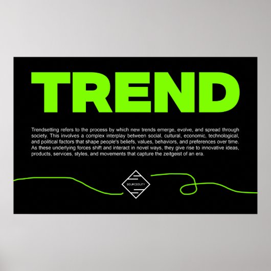 Poster Tendance (Devant)