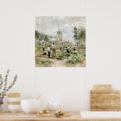 Poster Tending Tomorrow : Travailler ensemble (Cuisine)