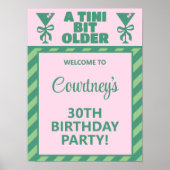 Poster Tendy Rose & Vert Un Tini Bit Ancien 30e anniversa (Devant)