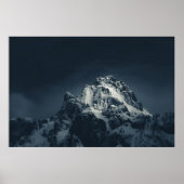 Poster Ténèbres et montagne (Devant)