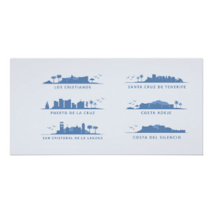 Poster Tenerife horizontes