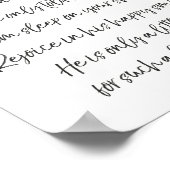 Poster Tenez-le en crèche imprimé Garçon crèche art Citat (Coin)