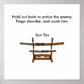 Poster Tenez les appâts pour attirer l'ennemi (Devant)