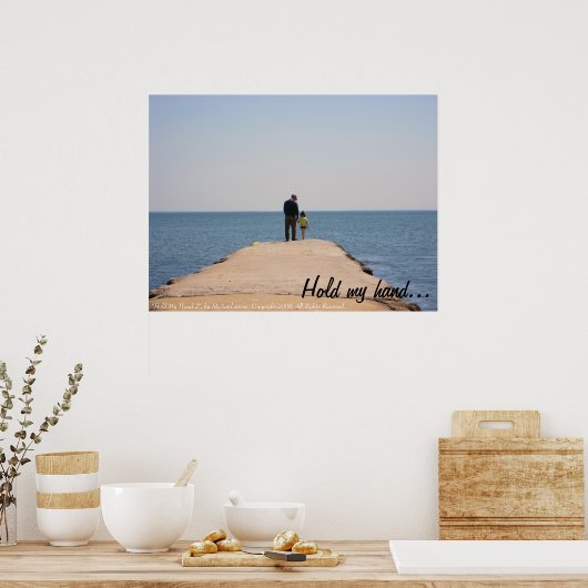 Poster "Tenez ma main" (Cuisine)