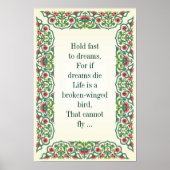 Poster Tenez vite aux rêves, Car si les rêves meurent La (Devant)