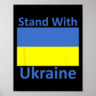 Poster Tenez-vous avec l'Ukraine