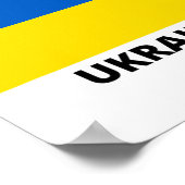 Poster Tenez-vous avec l'Ukraine 1 (Coin)