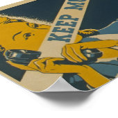 Poster Tenir la propagande de maman (Coin)