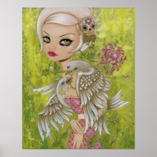 Poster Tenir l'impression de la mère