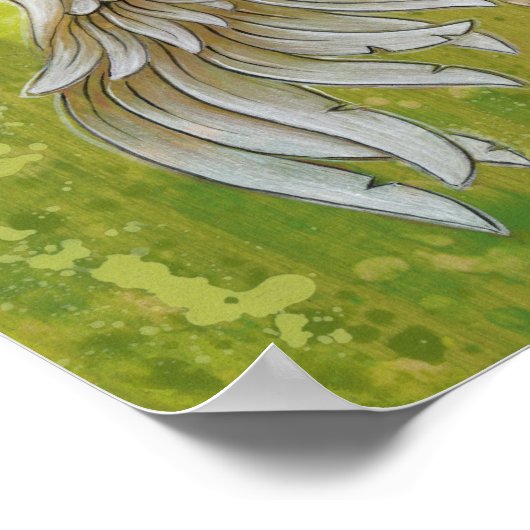 Poster Tenir l'impression de la mère (Coin)