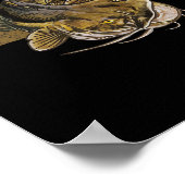 Poster Tennessee Catfish Pêche Catfish (Coin)
