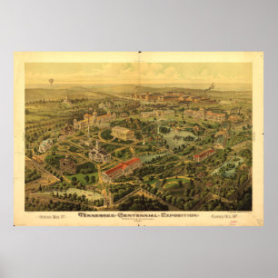 Poster Tennessee Centennial Exposition, Nashville (1897)