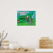 Poster Tennessee USA (Cuisine)