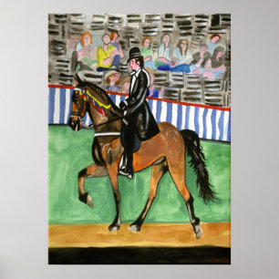 Poster Tennessee Walking Horse Portrait