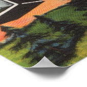 Poster TennesseeGrandes lettres scènesTennessee (Coin)