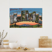 Poster TennesseeGrandes lettres scènesTennessee (Cuisine)