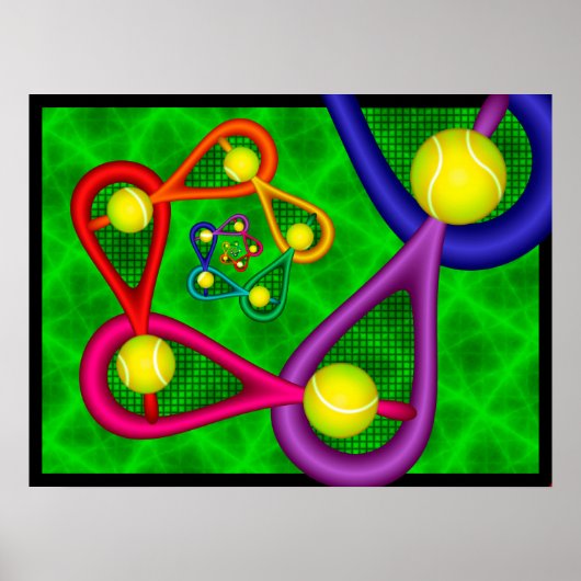 Poster Tennis (Devant)