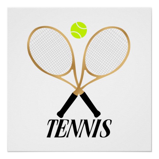 Poster Tennis (Devant)