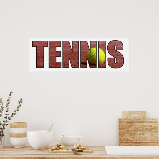 Poster Tennis (Cuisine)