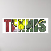 Poster Tennis (Devant)