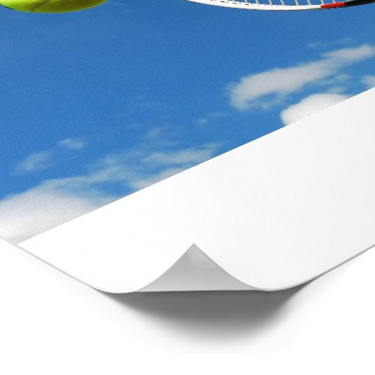 Poster tennis (Coin)