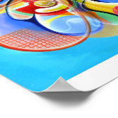 Poster Tennis (Coin)