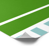 Poster Tennis Anniversaire (Coin)