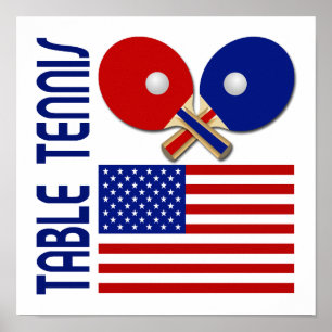 Poster Tennis De Table