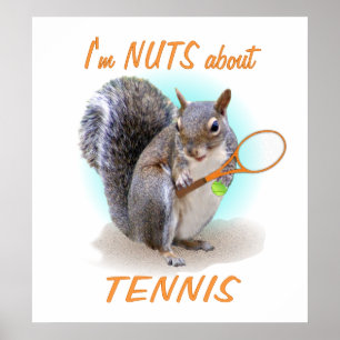 Poster Tennis Nut