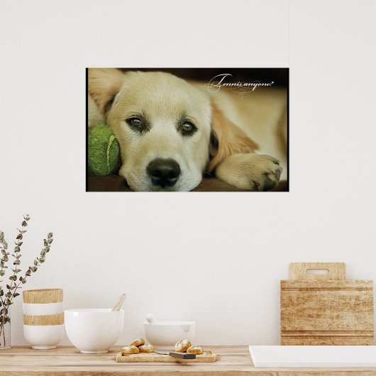 Poster Tennis qui que ce soit ? (Cuisine)