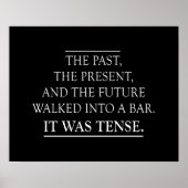 Poster Tense Joke (Devant)