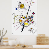 Poster Tension délicate #85 - Kandinsky (Cuisine)