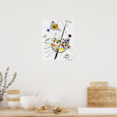 Poster Tension délicate #85 - Kandinsky (Cuisine)