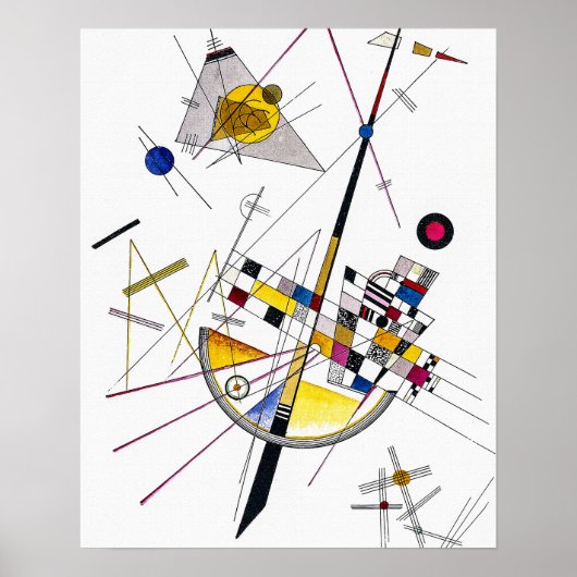 Poster Tension délicate #85 - Kandinsky (Devant)