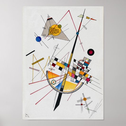 Poster Tension Delicate No.85, Wassily Kandinsky (Devant)