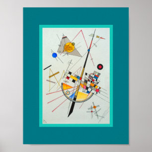 Poster Tension délicate par Wassily Kandinsky
