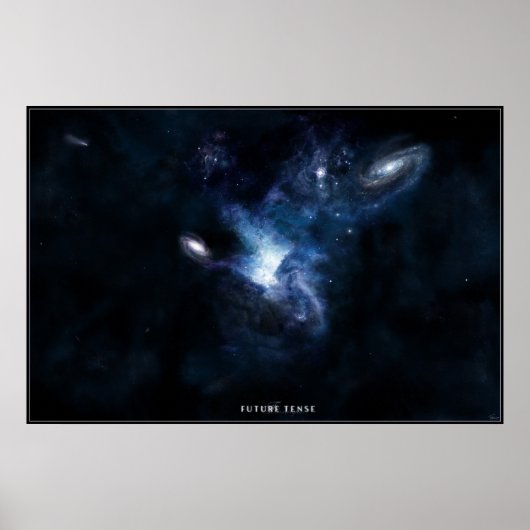 Poster Tension future (Devant)
