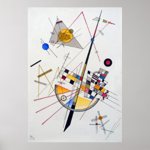 Poster Tension sensible de Wassily Kandinsky