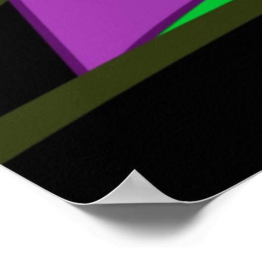 Poster Tentacle pourpre (Coin)