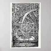 Poster Tentacle Tank de Brian Benson (Devant)