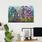 Poster Tentacles (Bureau à domicile)