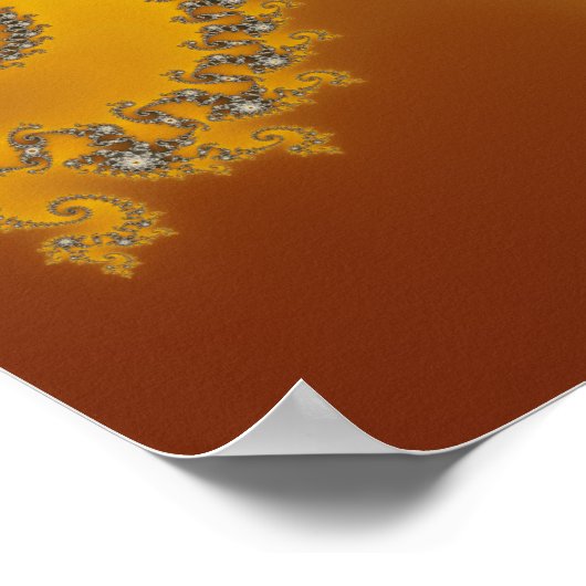 Poster Tentacles fractal (Coin)