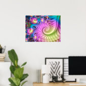 Poster Tentacles fractaux (Bureau à domicile)