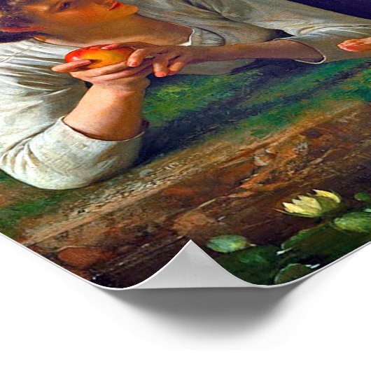 Poster Tentation, Bouguereau (Coin)