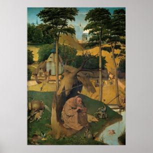 Poster Tentation de Saint Anthony, par Bosch