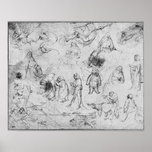 Poster Tentation de Saint-Antoine (Devant)