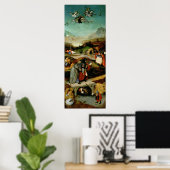 Poster Tentation de Saint-Antoine (Bureau à domicile)