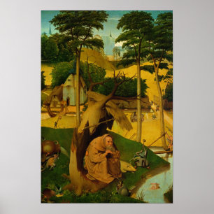 Poster Tentation de St. Anthony, 1490