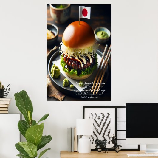 Poster Tentation Tokyo Teriyaki 24x36 (Bureau à domicile)