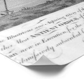 Poster Tentative de sauvetage du HMS Royal (Coin)